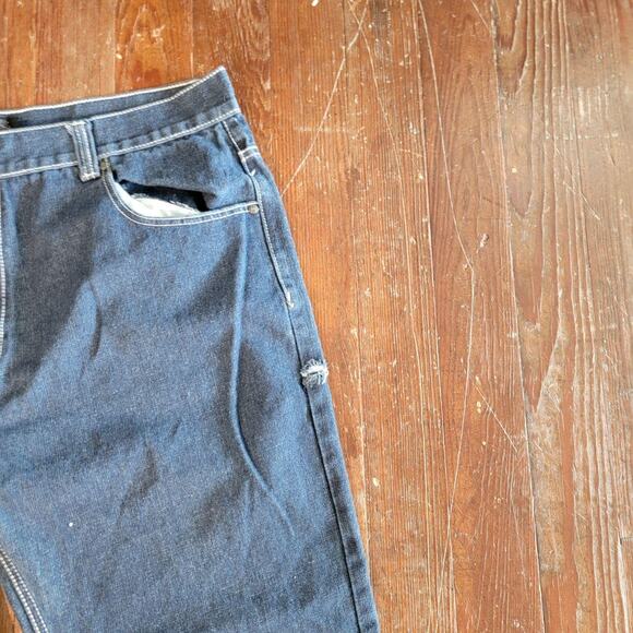 Baggy, Y2K Embroidered G-Net Jeans - Picture 5 of 8